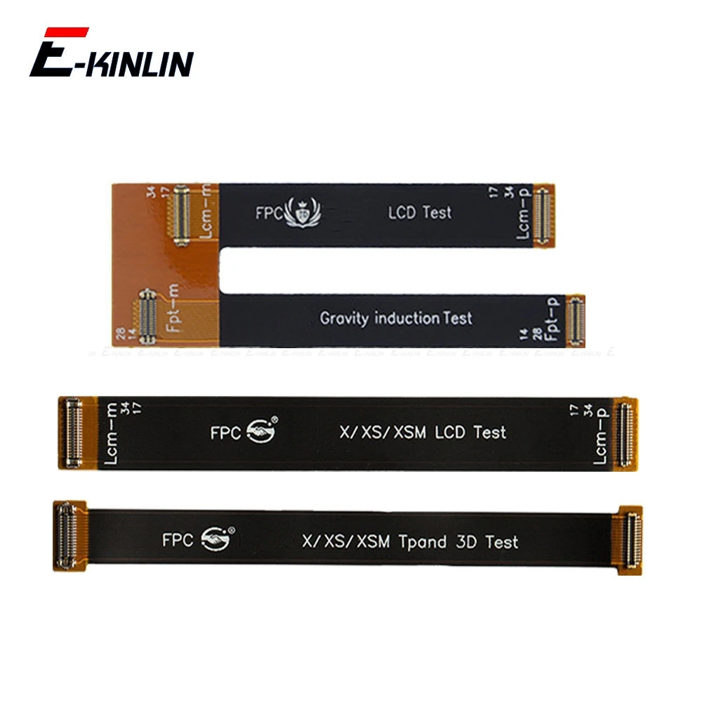 3D Testing Flex Cable For iPhone 11 Pro X XS Max XR Test Digitizer Touch Screen LCD Display Tester Flex Cable