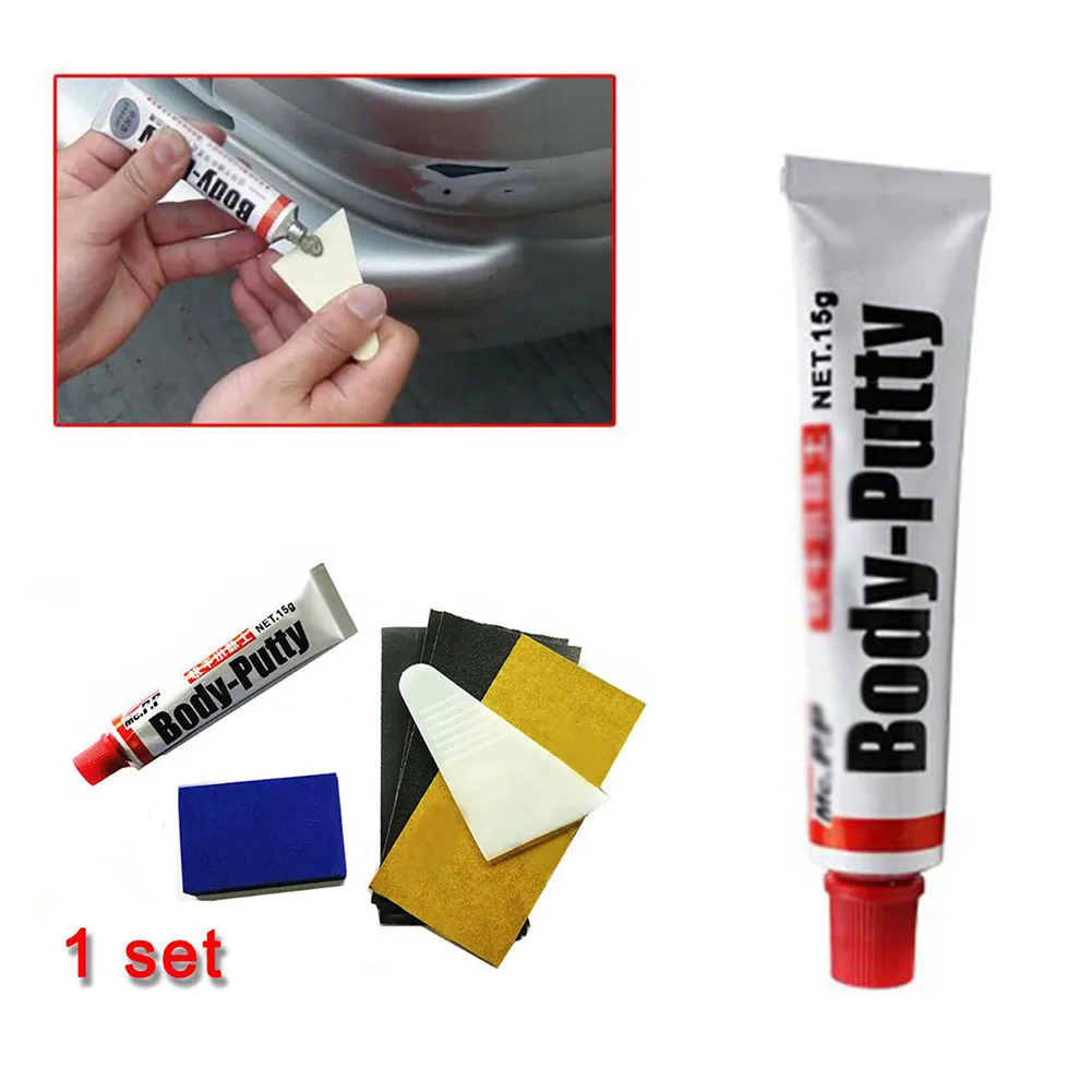 1 Set Car  Body Quick Dry Painting  Pen Car Body  Putty Scratch Filler Assistant  Smooth Repair Tool  Kit For Auto Accessories