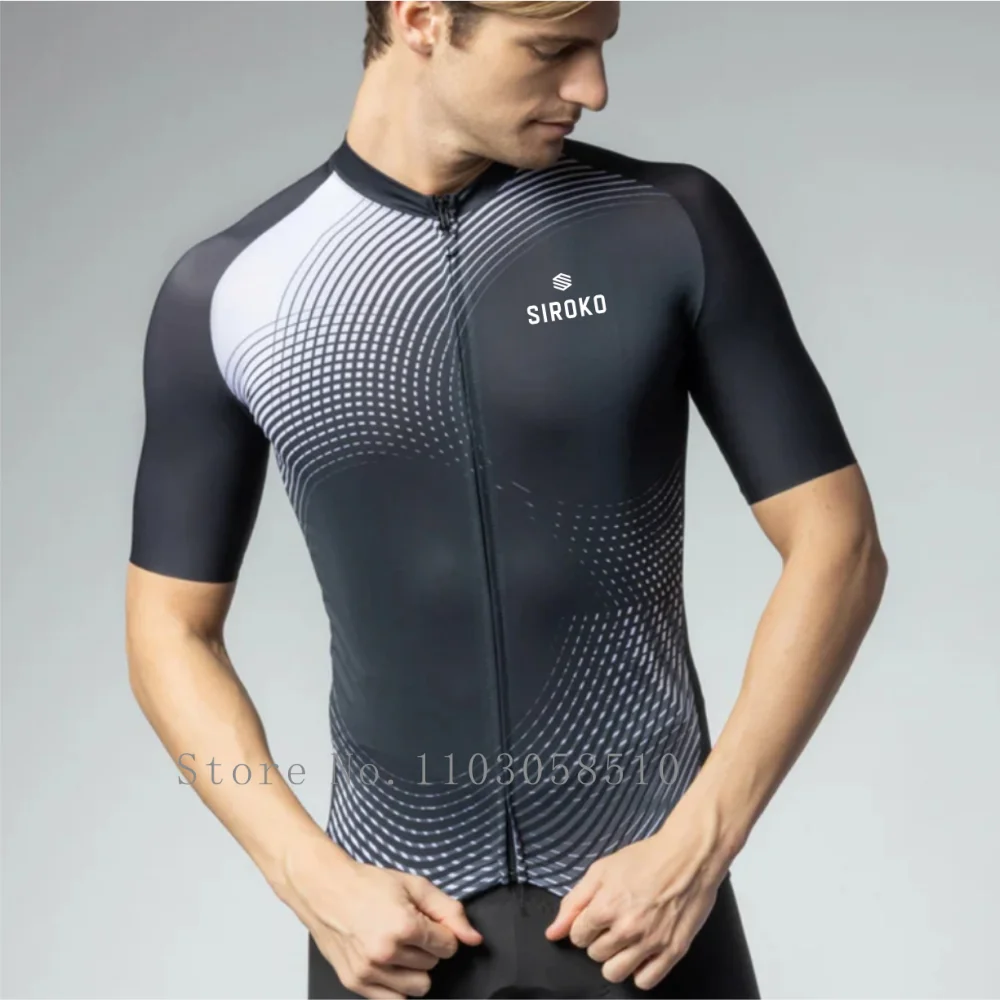2025 Siroko Bike Cycling Jersey Summer Racing Sport MTB Bicycle Shirt Ropa Ciclismo Man Bike Outdoor Bike Short Sleeve Clothing