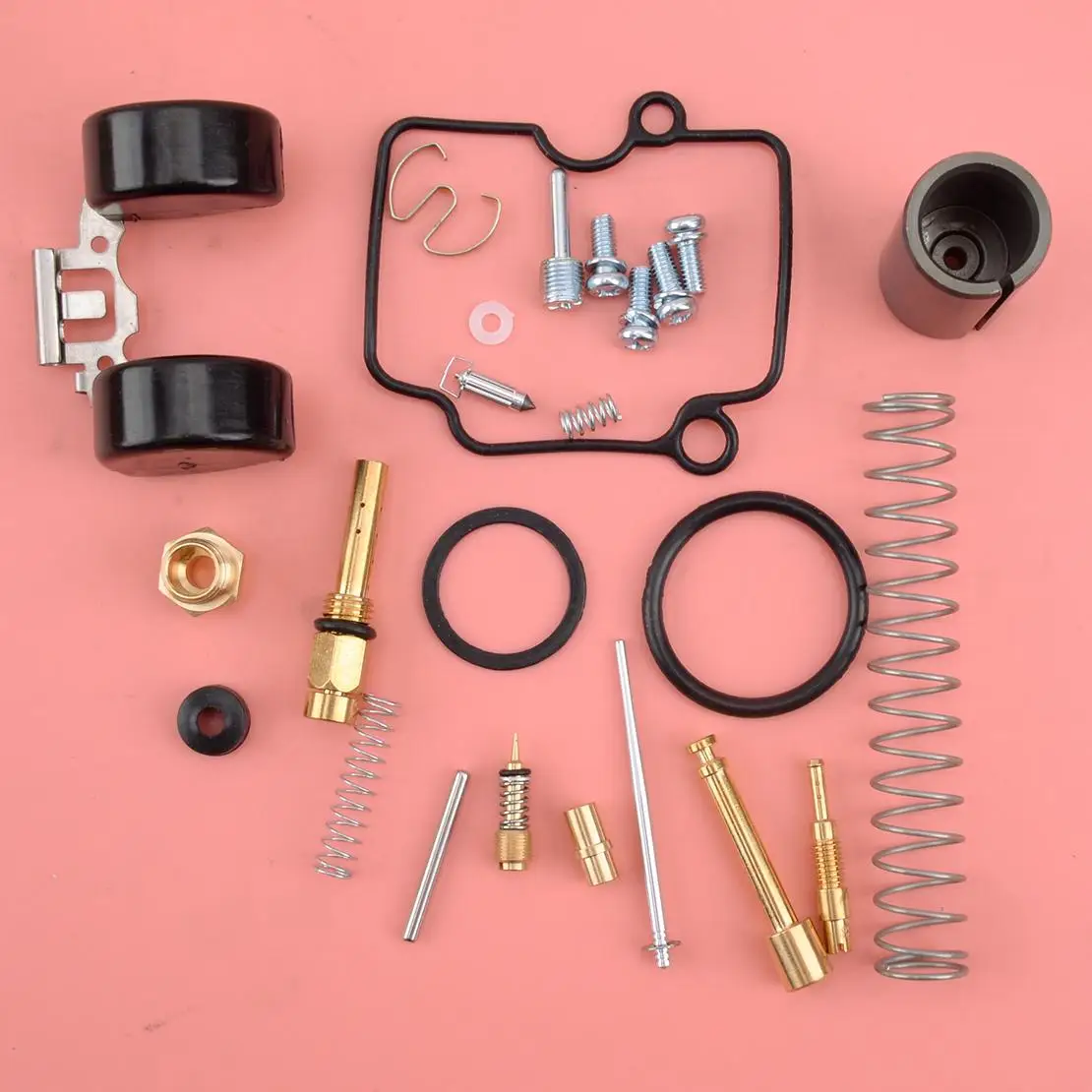 Motorcycle Carburetor Repair Rebuild Kit Float Jet Slide Gasket Spring valve o-ring Set Fit for Mikuni VM22 Accessories