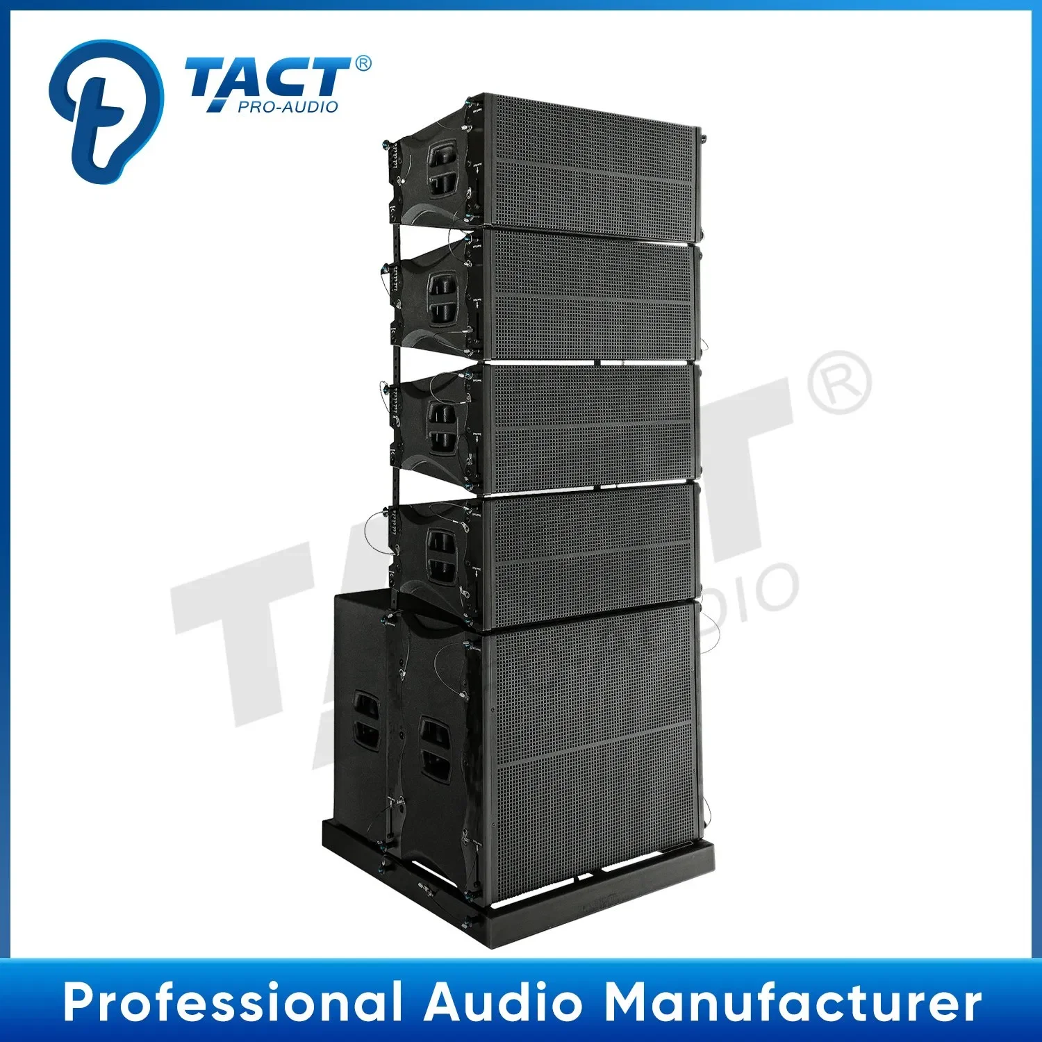 TQ210 Dual 10 Inch Line Array Speaker Outdoor Concert Professional Stage Audio System