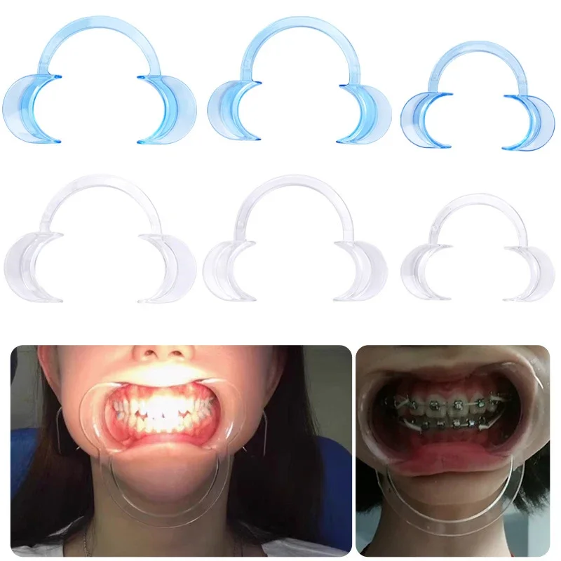

5 шт. C-образные стоматологические ретракторы для щек, открывалка для рта, размер S/M/L, средство для лечения зубов, открывалка для рта, автоклавируемый устойчивый инструмент для стоматолога