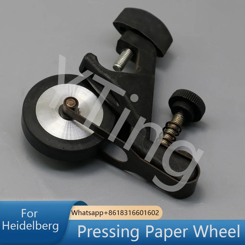 High Quality Pressing Paper Wheel Assembly For SM74 Printing Machine Spare Parts Pressure Rubber Roller Assembly Bracket