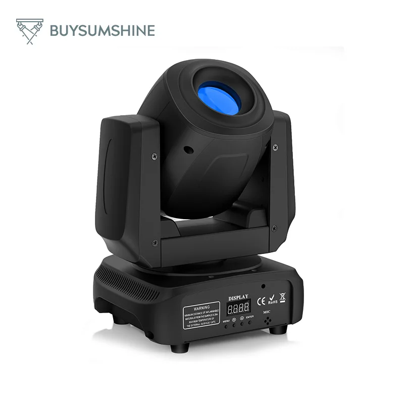 

Buysumshine 120W Gobo Moving Head Light Stage Light RGBW DMX LED for KTV DJ Beam Disco Show Party Spot Light