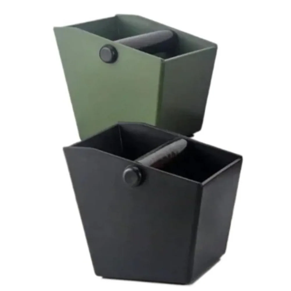 Kaffee Knock Box Espresso Gründe Container Kaffee ABS Eimer Anti Slip Pulver Abgeschrägte Rückstände Barista Zubehör Maker Werkzeuge