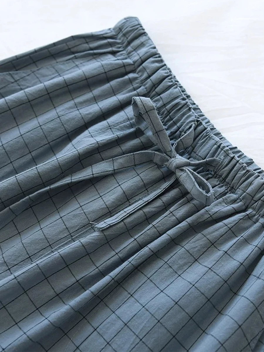 Loose Pajama Pants Men's Trousers Men's Spring and Autumn Loose Large Size Simple Casual Straight Home Pants