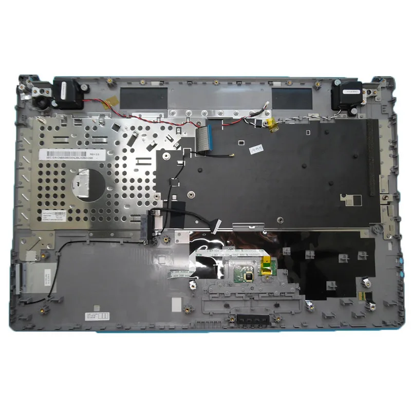 Reposamanos y teclado para ordenador portátil Samsung NP550P7C 550P7C Canadá CA Francia FR Turquía TR BA75-03790J BA59-03304J con panel táctil nuevo