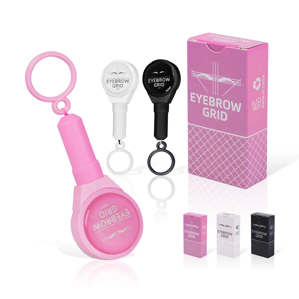 1pcs Stretchable Mapping Pre-ink String Microblading Eyebrow Makeup Dyeing Thread Semi Permanent Eyebrows Grid Measuring Tools