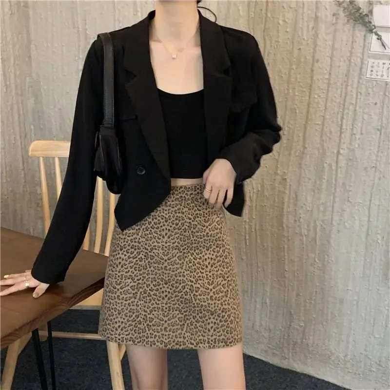 Hikigawa-Blazer sur mesure cargo pour femme, veste courte, manteau élégant, streetwear décontracté, tout match, mode chic, début de l'automne, Y-Mujer