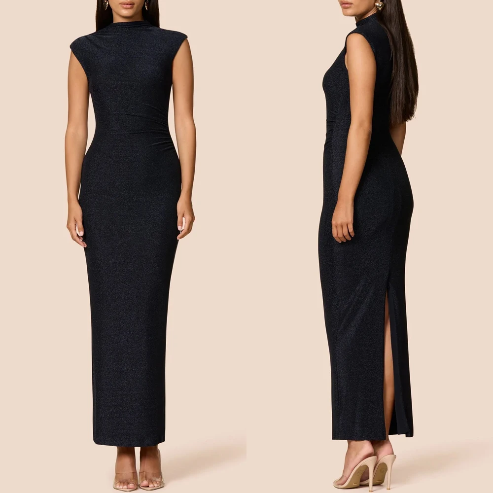 

Customized Sexy Elegant Midi Dress A-Line Evening Dresses Occasion Formal Exquisite High Quality Prom Party Gowns for Women