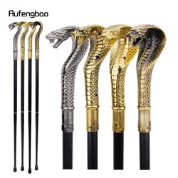 Colorful Luxury Snake Handle Fashion Walking Stick for Party Decorative Walking Cane Elegant Crosier Knob Walking Stick 93cm