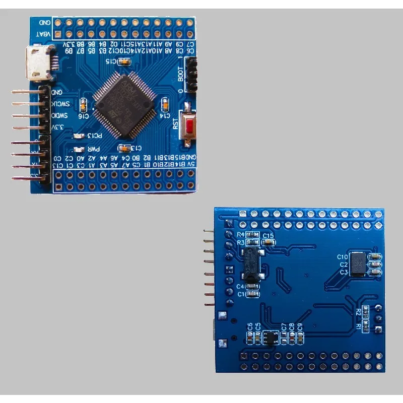 

Плата-основа STM32F107RCT6, однокристальная микрокомпьютерная система STM32F107, плата для разработки с большой емкостью памяти