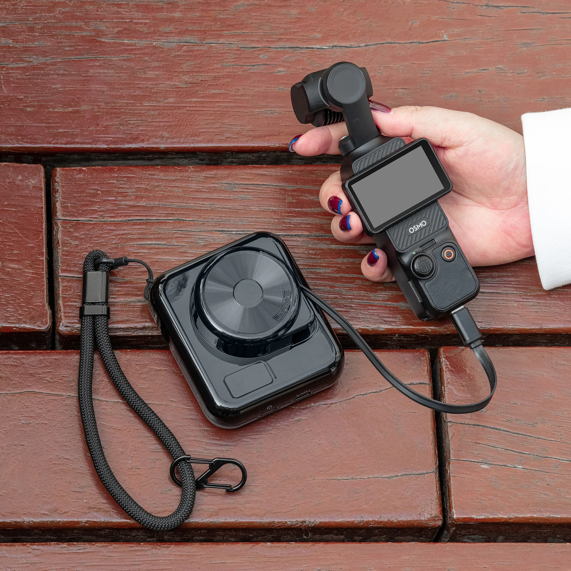 Portable Power Bank for Insta360 X6 DJI Osmo Pocket 3 10000mAh Large Capacity 22.5W Fast Charge Action Camera Accessories