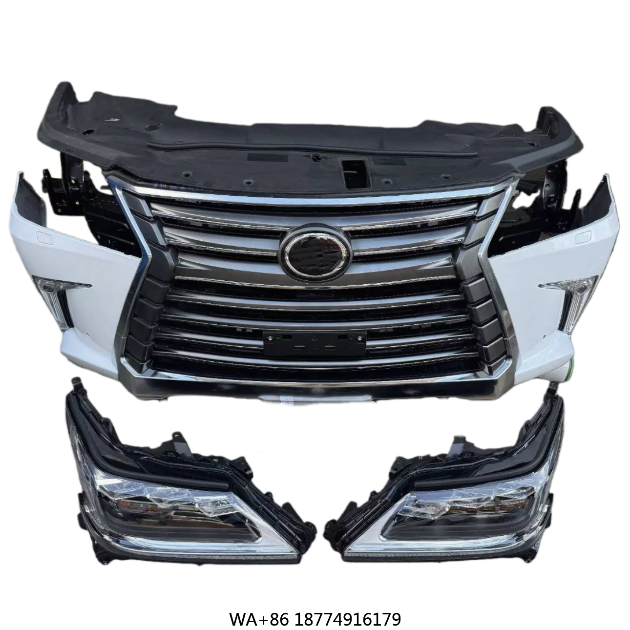 

Комплект кузовных деталей для автомобиля: бампер в сборе с решеткой радиатора для LX570