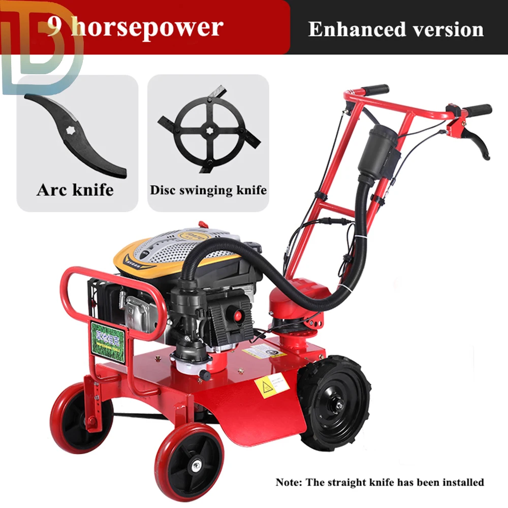 

Orchard Weed Mower, Gas Lawn Shredder, Lawn Tank, Agricultural Weeding And Field Weeding Machine, Self-Propelled Hand-Held