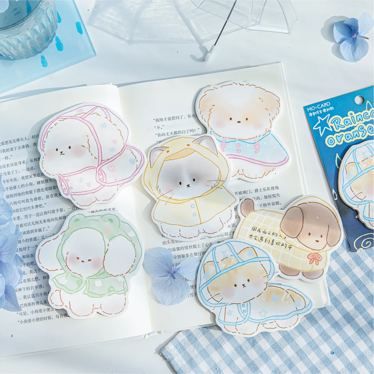 Kawaii Cartoon Rabbit Bear Sticky Notes Memo Pad 30/180 pcs Cute Message N Times Sticky Office Stationery Supply Journal Planner