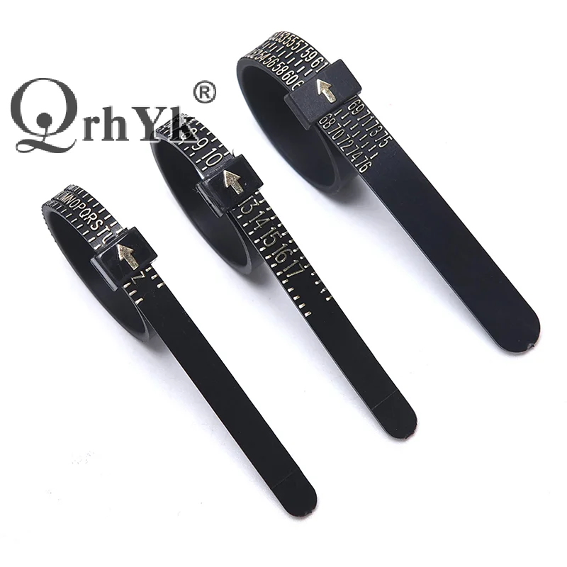 Ring Sizer US/Europe/UK Tape Ruler Measuring Finger Jewelry Measure Gauge Tool