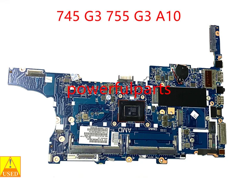 

827575-001 827575-601 для HP EliteBook 745 G3 материнская плата 755 G3 системная плата A10 Pro-8700 6050A2728001-MB-A02 хорошо работает