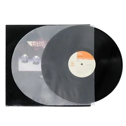 50PCS Clear LP Sleeves Anti-static 3 Mil Plastic Vinyl Record Inner Sleeves Right Angle/Rounded Recorｄ Protect Bag For 12'' LP