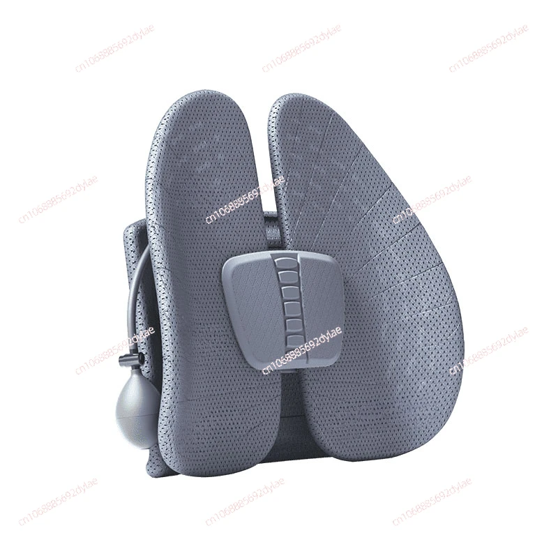 Ergonomic lumbar cushion, pillow, lumbar support, backrest, seat