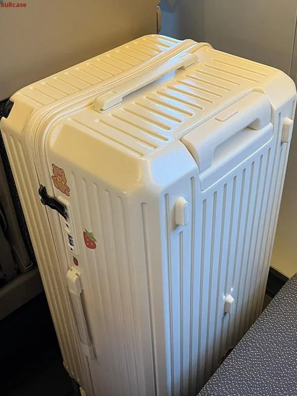 

Large Capaci 26 Inch Women's Lage Suitcase Faionable Durable Password Lo ABS+PC Material with Pull Rod Travel Bag