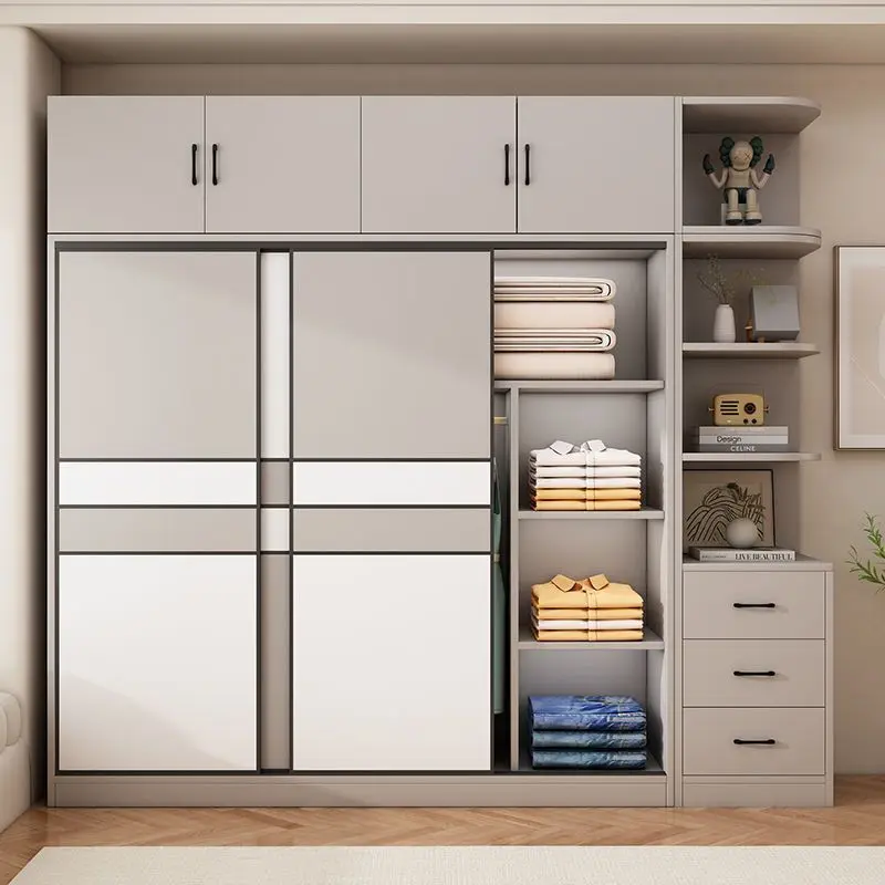 

Household, bedroom, rental, reinforced, strong, assembled, simple, storage wardrobe