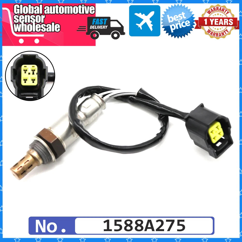 Car 1588A275 Lambda O2 Oxygen Sensor For Mitsubishi MIRAGE SPACE STAR G40 1.0 1.2 1.0L Air Fuel Ratio Sensor 0ZA639-M9 1588A284