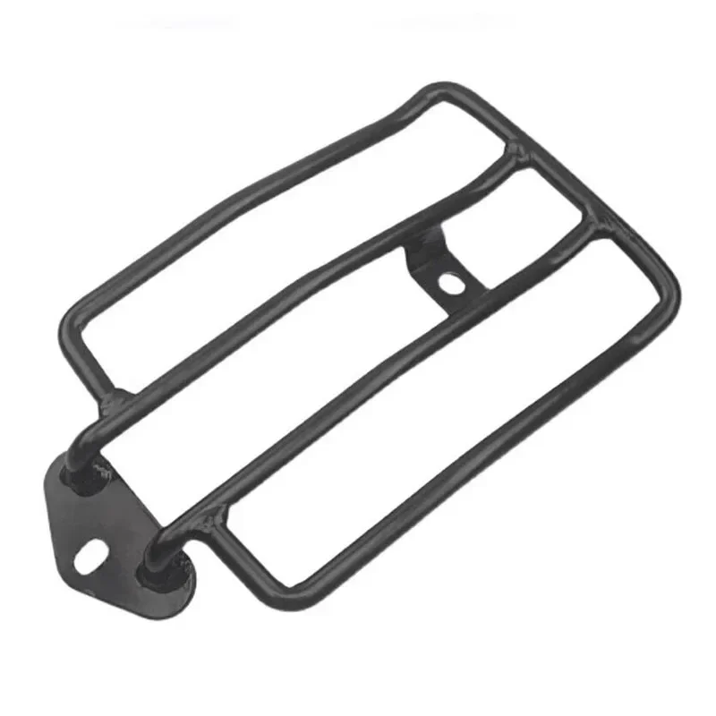 Motorcycle Chrome Black Fender Luggage Rack Support Shelf Solo Seat fit For Harley XLSportsters Iron 48 883 XL1200 2004-2019 1PC