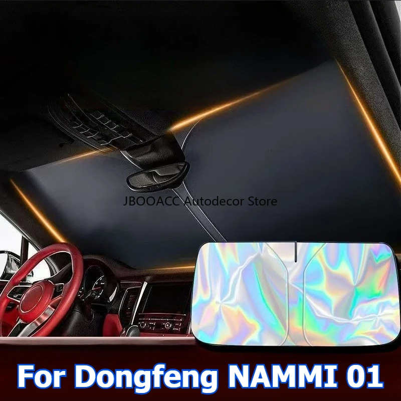 

For Dongfeng NAMMI 01 BOX Car Sun Shade Blocks UV Ray Reflector Window Sun Shade Visor Shield Cover Protector Sun Protection