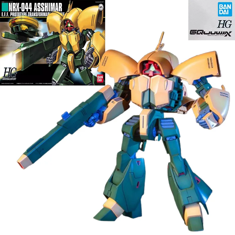 

Оригинальная сборная модель Bandai HGUC 1:144 054 NRX-044 Asshimar Gundam, коллекция праздничных подарков, фигурка меха, экшн-кукла, модные игрушки