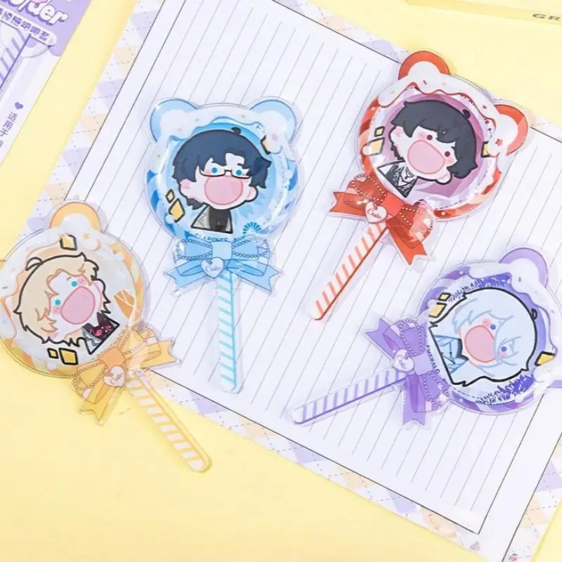 New Cartoon Lollipop Shaped Badge Protective Cover Y2K 58mm Pins Beautify Handheld Decoration Display Accessories