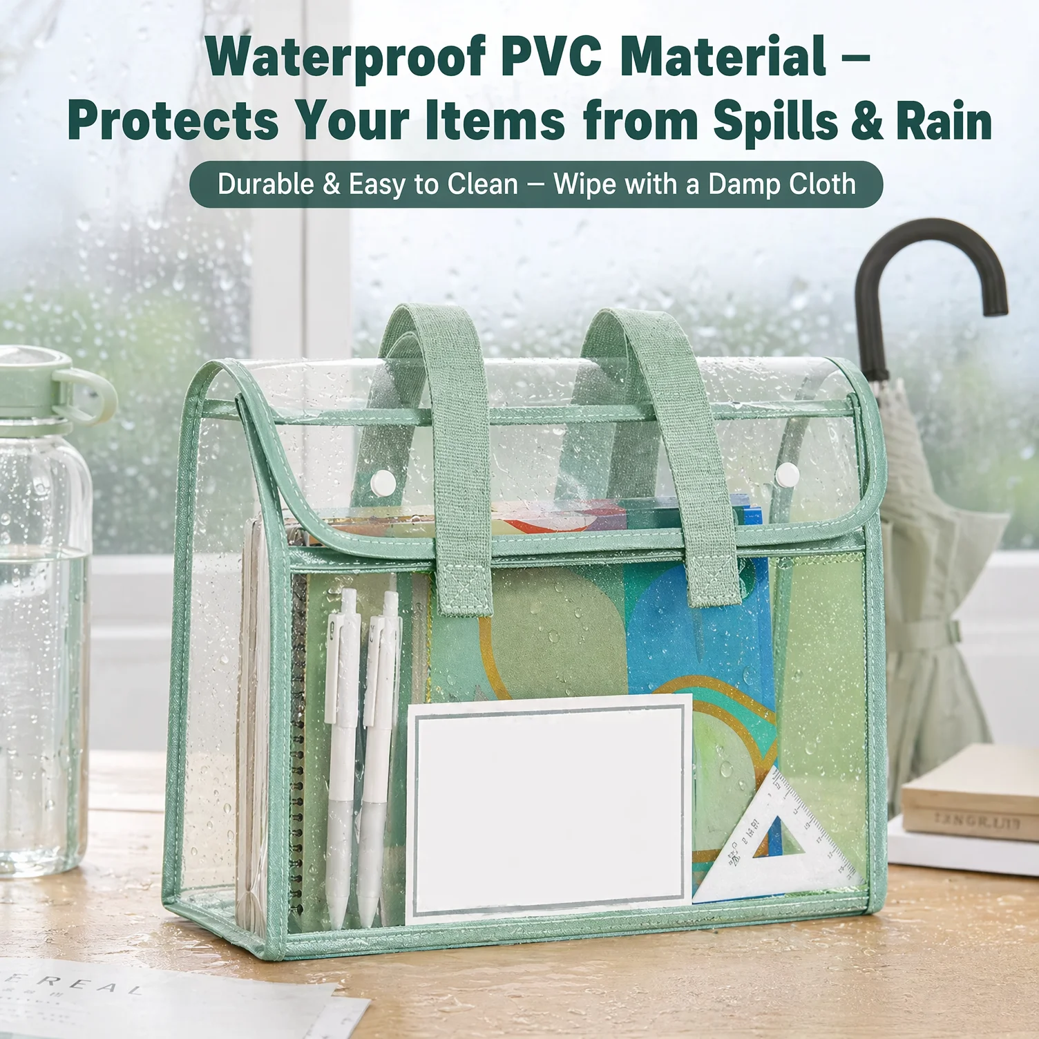 waterproof PVC material detail