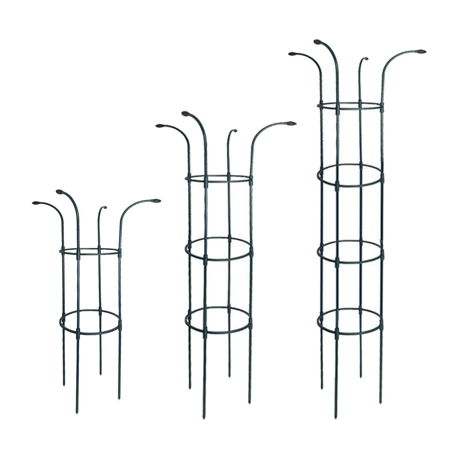 

Rustproof Metal Trellis for Climbing Plant Support Durable Vertical Frame for Indoor Outdoor Use