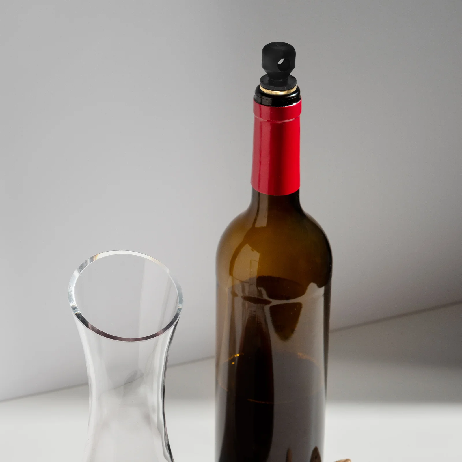 

2Pcs Decorative Gourd Wine Stoppers Reusable Bottle Sealer Beer Saver Wine Plug for Bottle Party Supplies Corker