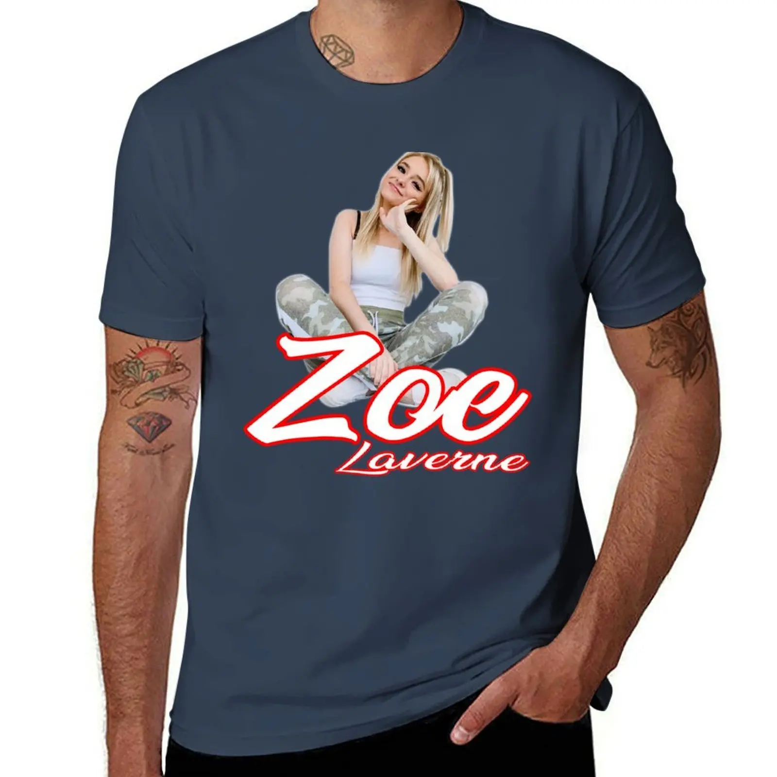 

Zoe_Laverne Zody T Shirt Zody Hoodies Zody Merch Valentine T-Shirt cotton t shirts high quality mens graphic t shirts T-Shirt
