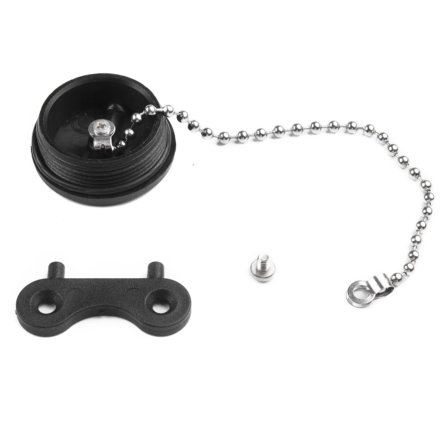 

38mm-Hose Boat Deck Fill Filler Replacement Cap And Chain Spare Key Fuel Water 4.5x4.5x1.6cm Auto-Accessories-Tools