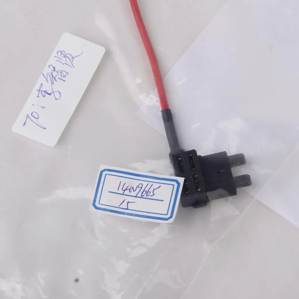 Add-A-Circuit Fuse TAP Adapter Standard (ATO, ATC) Blade Fuse Holder for Auto Car 32V