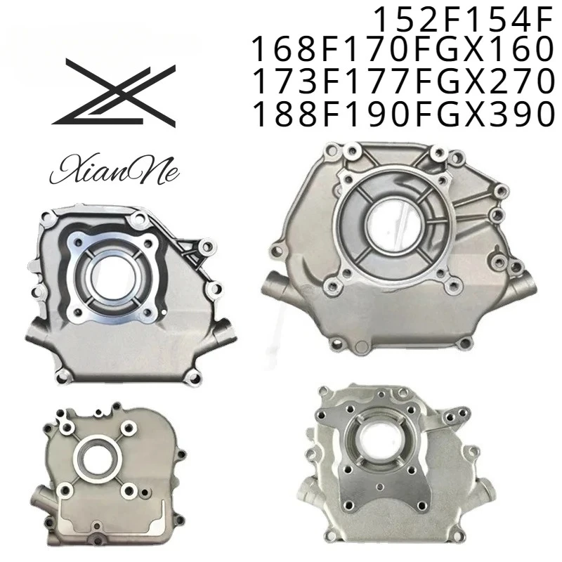 Боковая крышка картера подходит для 152F 168F 170F 177F 188F 190F GX160 GX200 GX390, аксессуары для водяного насоса бензинового двигателя