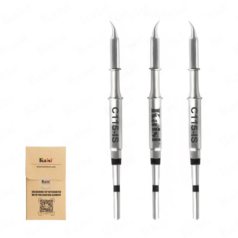 Kaisi C115 C210 C245 Lötkolbenspitzen Bleifrei Kompatibel mit den meisten Lötkolben von Sugon, Aifen, GVM, Oss, Sunshine – Detail 4