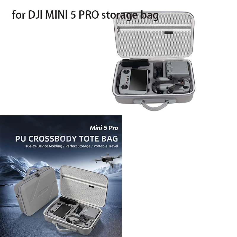 

Suitable for DJI MINI 5 PRO storage bag RC 2 remote control large capacity storage bag