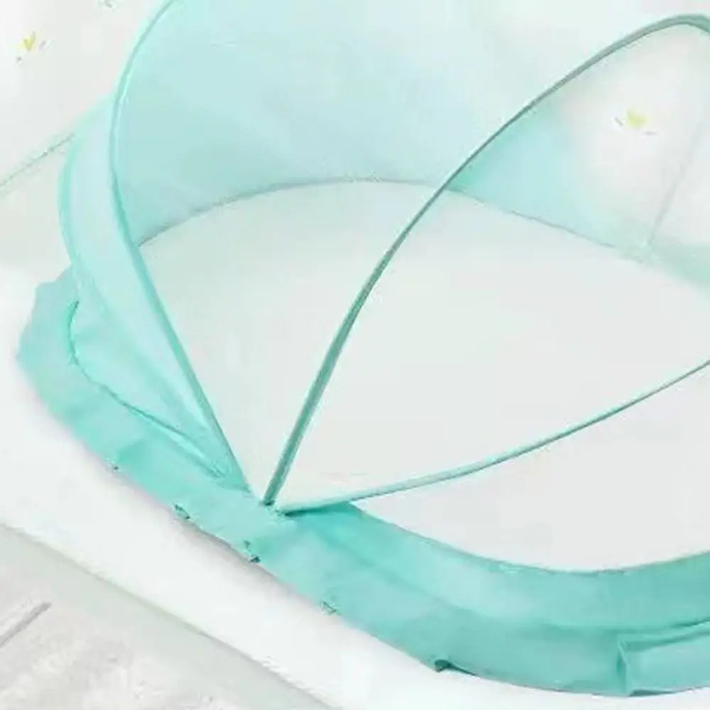 Mosquitera plegable para cuna de bebé, cubierta de malla suave antimosquitos de cobertura completa, malla transpirable y práctica para dormir, dormitorio