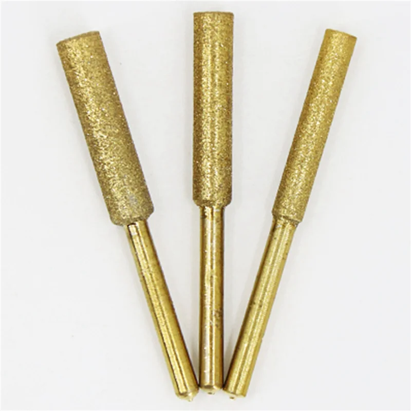 Ostrzałka do pił łańcuchowych A19F-12PCS jest odpowiednia do szlifowania jadeitu, szkła i węglika spiekanego z piłą łańcuchową, 4,0 mm