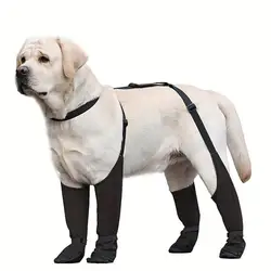 Pet Dog Shoes Waterproof Adjustable Dog Boots Rain Day Pet Breathbale Shoes For Outdoor Walking Soft French Bulldog Paws Protec
