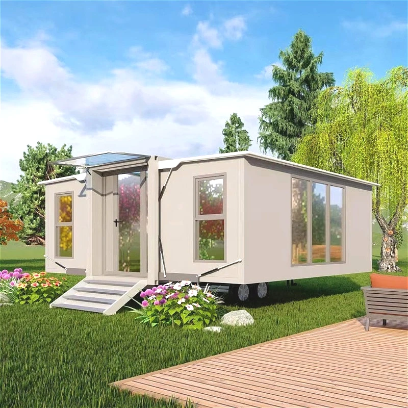 

Luxury Prefab Container House and Portable Mobile Home 40ft 3 Bedrooms Expandable Villa Office