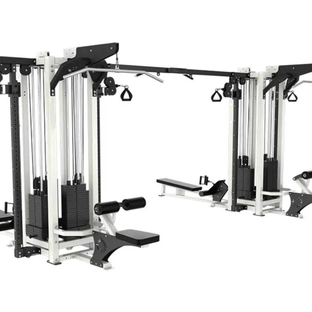 

Commercial Gym 8 Station Steel Machine Indoor Fitness Product