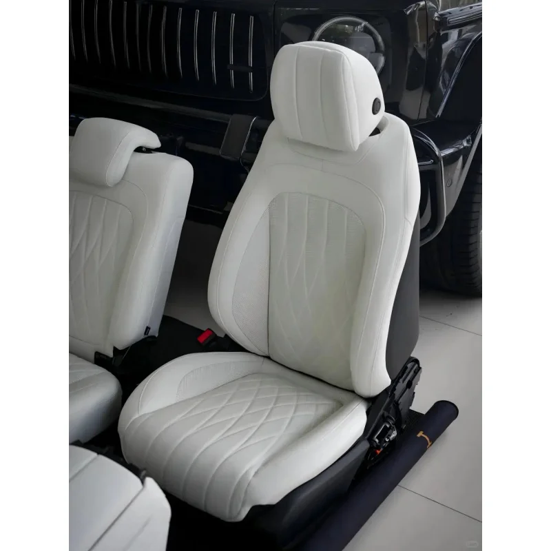 For Mercedes-Benzz G- Customized Styles and Colors New G-class Seat Nappa Leather Cover Interior Wrap