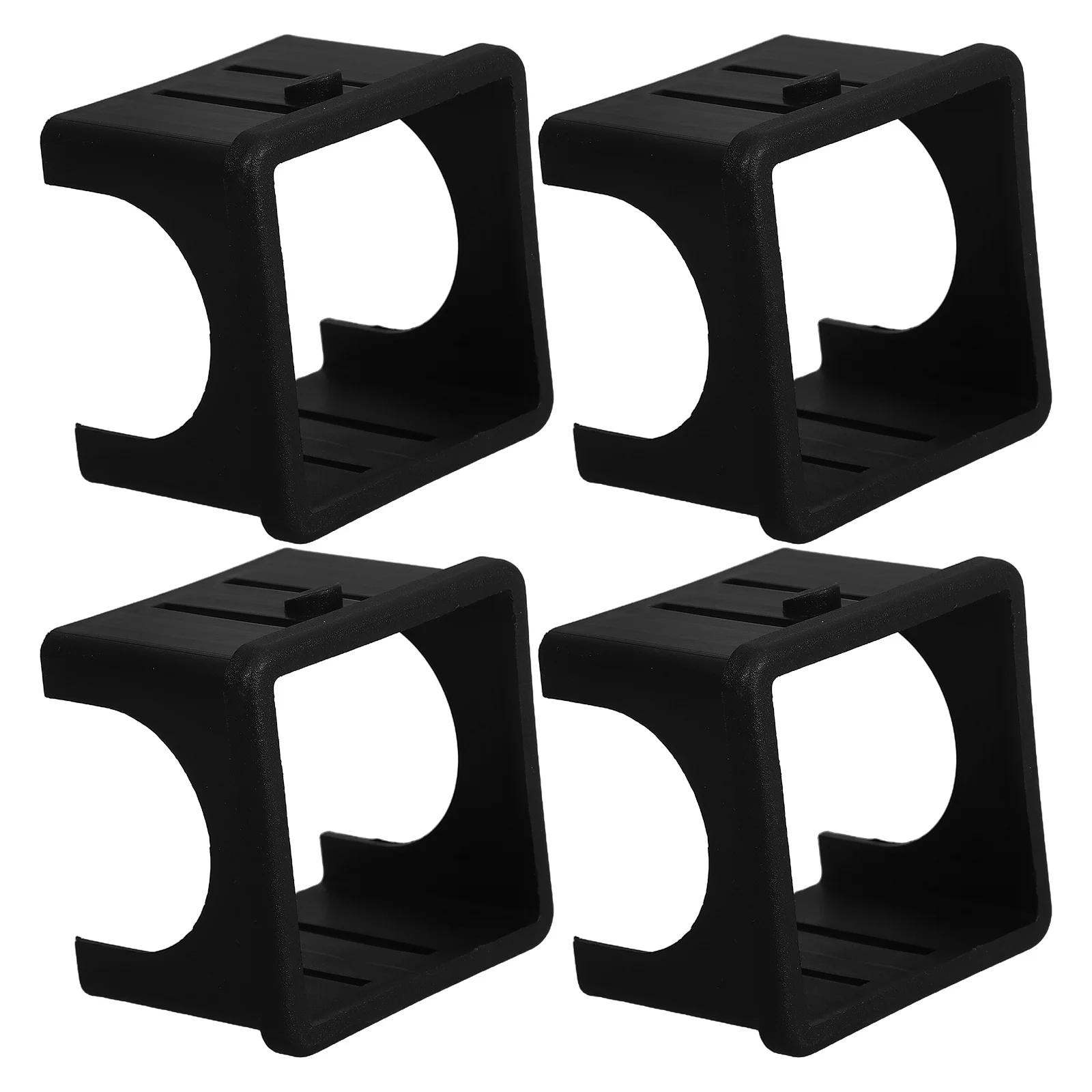 

4Pcs Hollow Square Tube Slide Sleeve Fitness Equipment Inner Adapter for Exercise Machines Stability Support Noise Minimizing