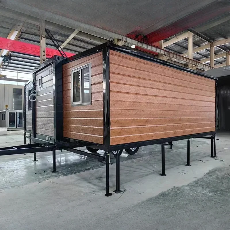 Modern Container House: Prefabricated Mobile Homes, Expandable, Waterproof Housing Units Hot