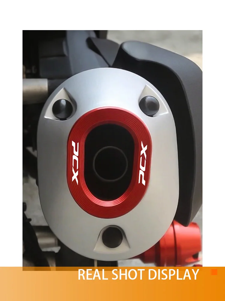 

For Honda PCX160 pcx160 2021 2022 2023 2024 2025 Exhaust Pipe Protection Guard Cover Protective Cover Cap Motorcycle Accessories