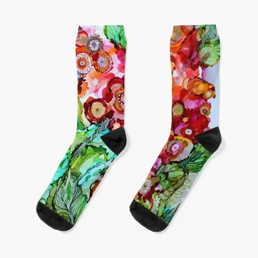 

Flowers for you Socks golf anime Novelties Wholesale Men Socks Luxury Brand Women's